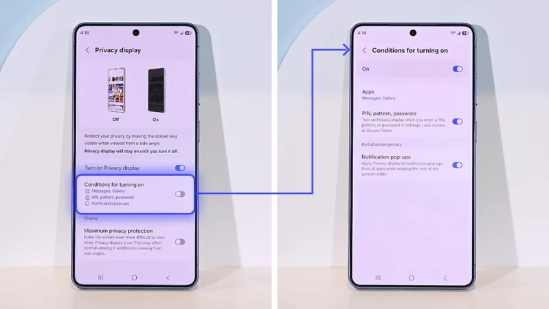 Utilizarea S-Pen pe ecranul lui Samsung Galaxy S26 Ultra pentru funcții de productivitate și editare foto avansată prin intermediul Galaxy AI 3.0.